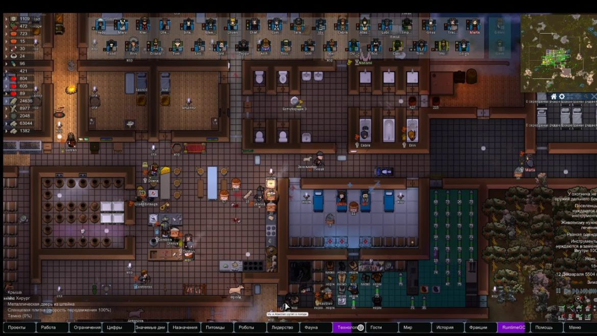RimWorld2 Обзор на игру RimWorld